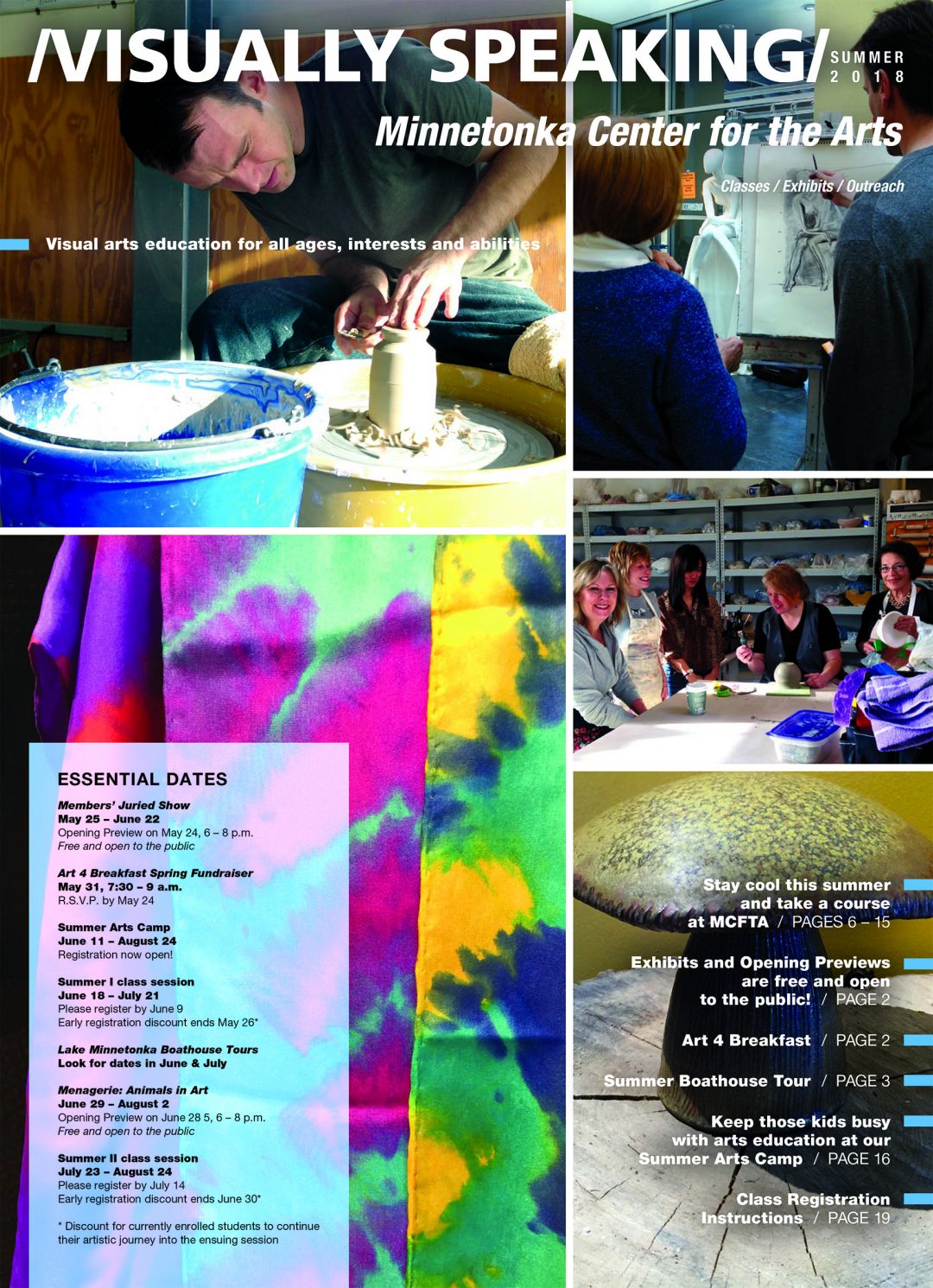 Class Catalogs Center for the Arts