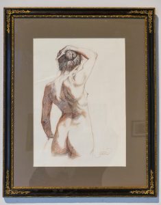 Figure Study Back by Louise Gillis