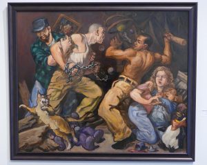 Allegory of Racial Intolerance by Leo Winstead