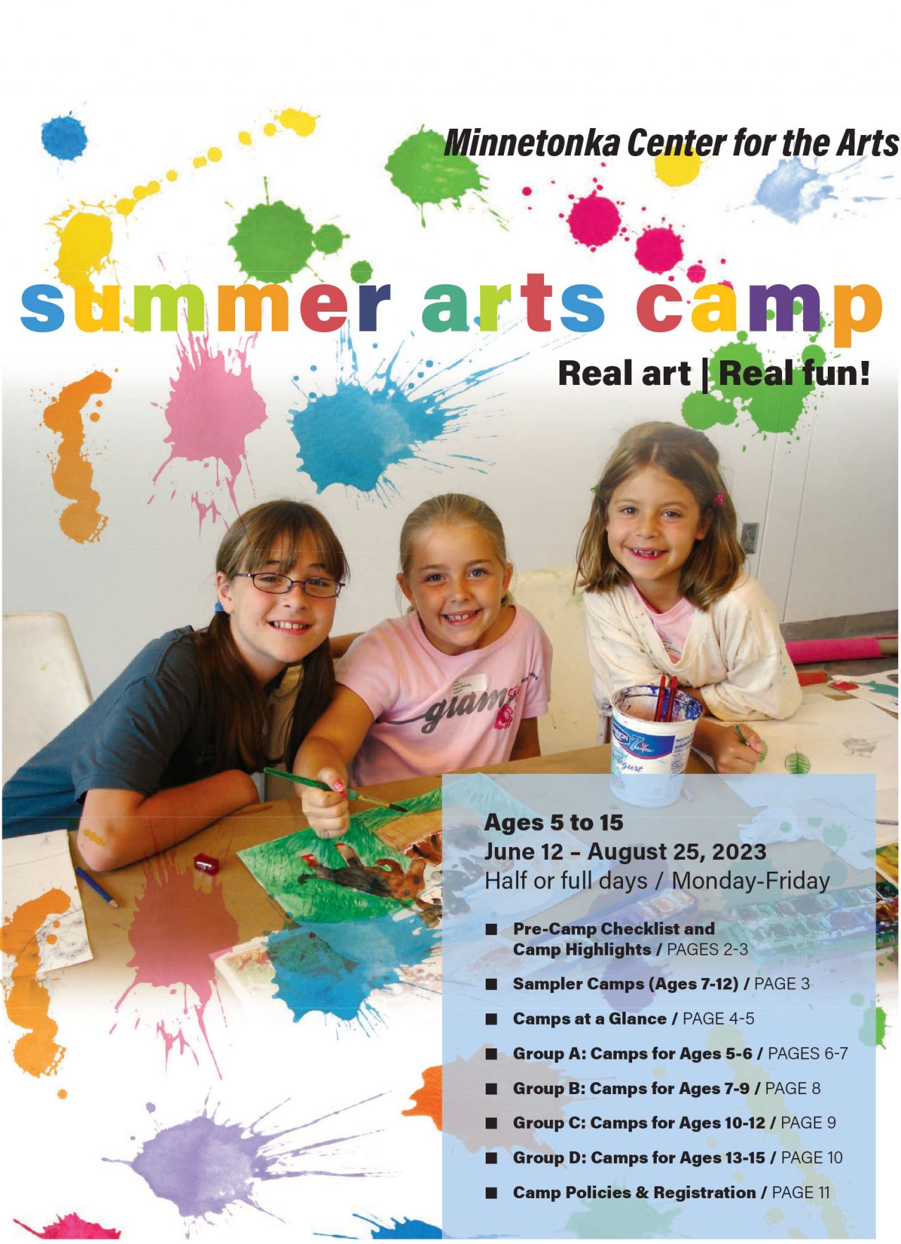 Class Catalogs – Minnetonka Center for the Arts